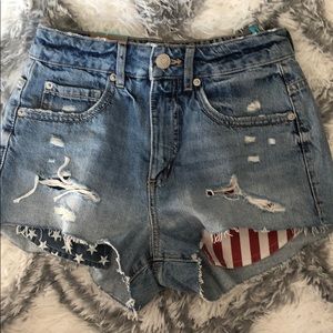 Garage Stars and Stripes Festival Shorts